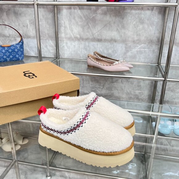 UGG Tazz Slipper Heritage Braid Natural - Picture 1 of 9